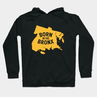 Born in the Bronx - New York Bronx Map Hoodie